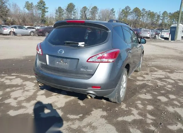 JN8AZ1MW8EW510541 2014 2014 Nissan Murano- SL 4