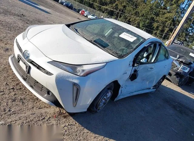 JTDL9RFU6K3006226 2019 2019 Toyota Prius- LE 2