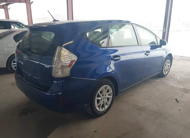 JTDZN3EU5E3367813 2014 2014 Toyota Prius- V Three 4