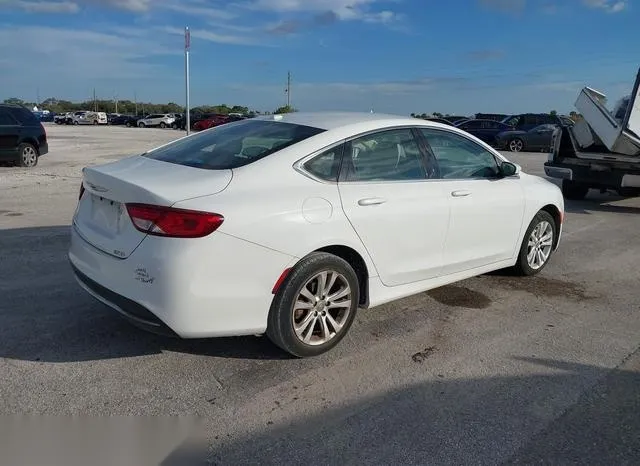 1C3CCCAB8FN659613 2015 2015 Chrysler 200- Limited 4