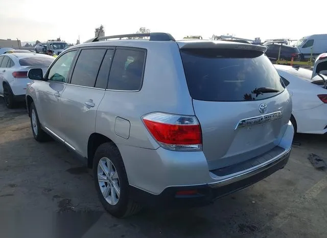 5TDZK3EH7DS117109 2013 2013 Toyota Highlander- Base Plus V6 3