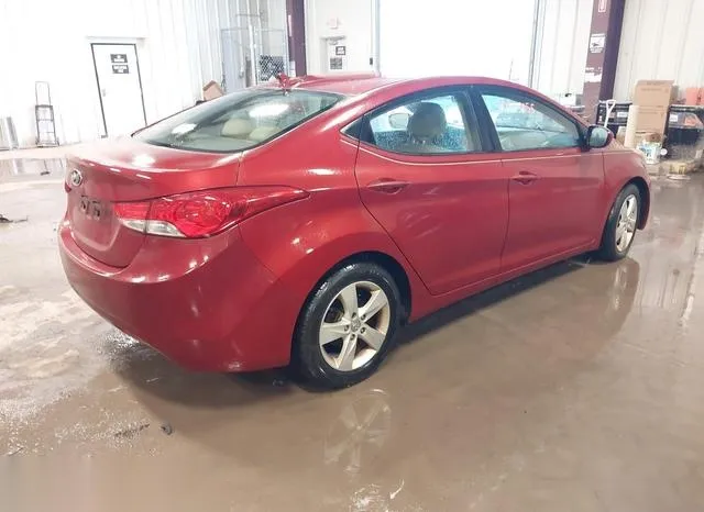 KMHDH4AE0BU142352 2011 2011 Hyundai Elantra- Gls -ulsan Plant- 4