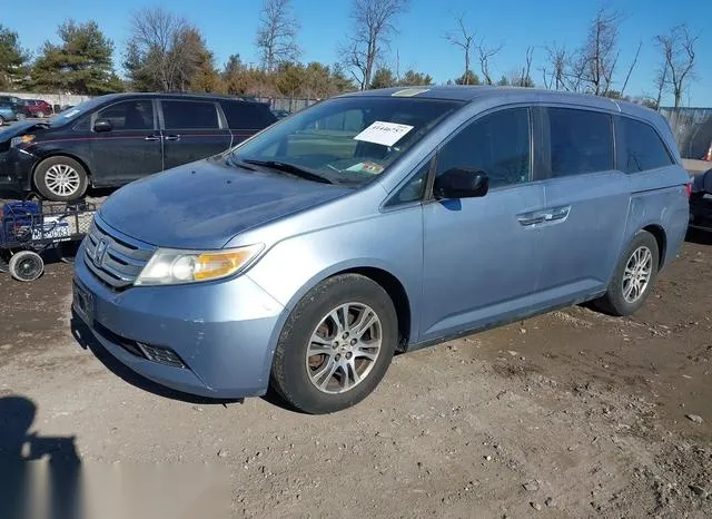 5FNRL5H67BB081281 2011 2011 Honda Odyssey- Ex-L 2