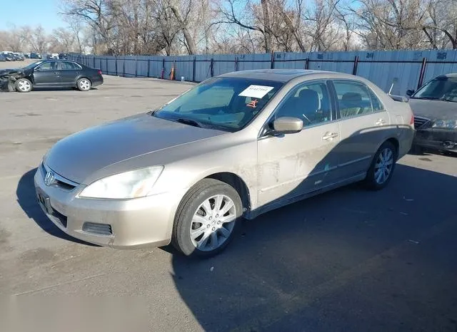 1HGCM66507A072457 2007 2007 Honda Accord- Sedan Ex-L 2