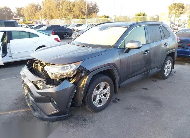 JTMRWRFV3KJ005011 2019 2019 Toyota RAV4- Hybrid Xle 2