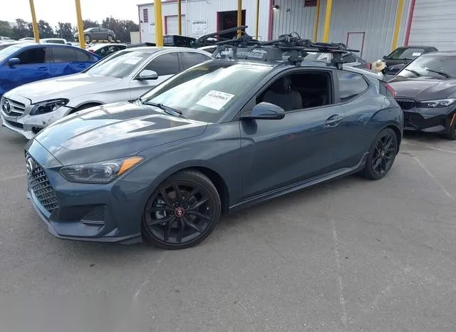 KMHTH6AB9KU016097 2019 2019 Hyundai Veloster- Turbo R-Spec 2