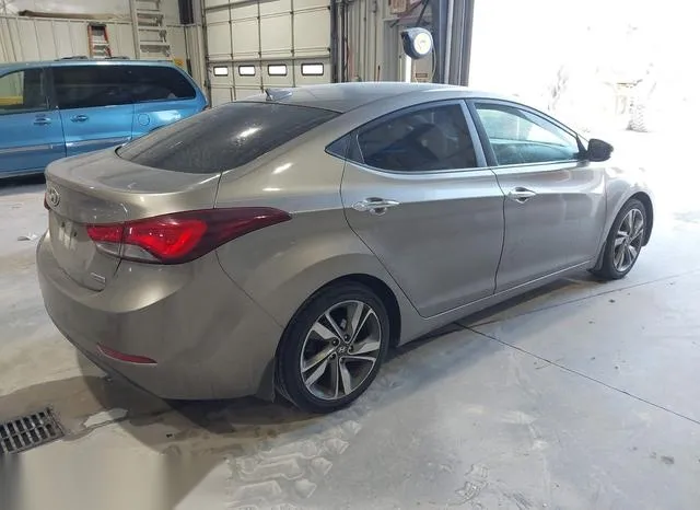 5NPDH4AE1EH518639 2014 2014 Hyundai Elantra- Limited 4