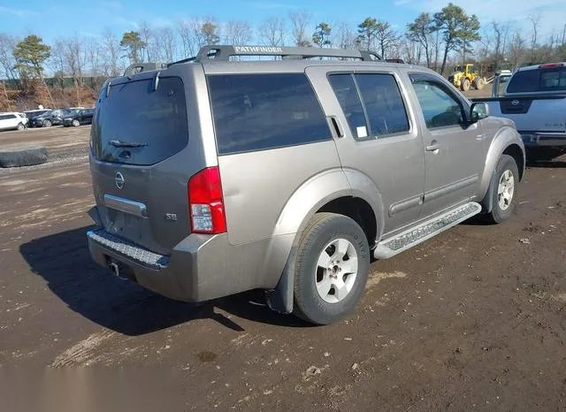 5N1AR18W56C653709 2006 2006 Nissan Pathfinder- SE 4