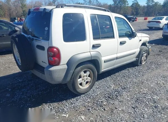 1J8GL48K35W593269 2005 2005 Jeep Liberty- Sport 4