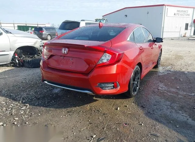 2HGFC1F76MH701303 2021 2021 Honda Civic- Ex-L 4