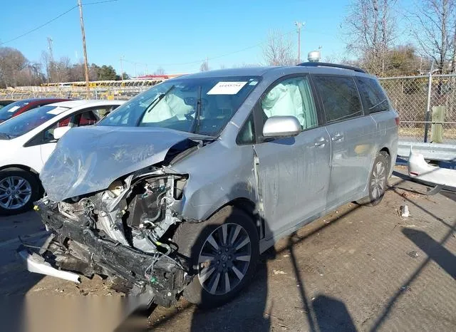 5TDJZ3DC4KS221245 2019 2019 Toyota Sienna- Le 7 Passenger 2