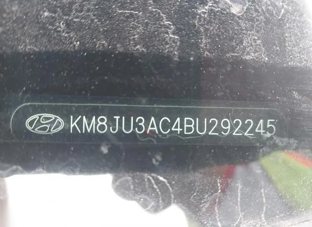 KM8JU3AC4BU292245 2011 2011 Hyundai Tucson- Gls 9