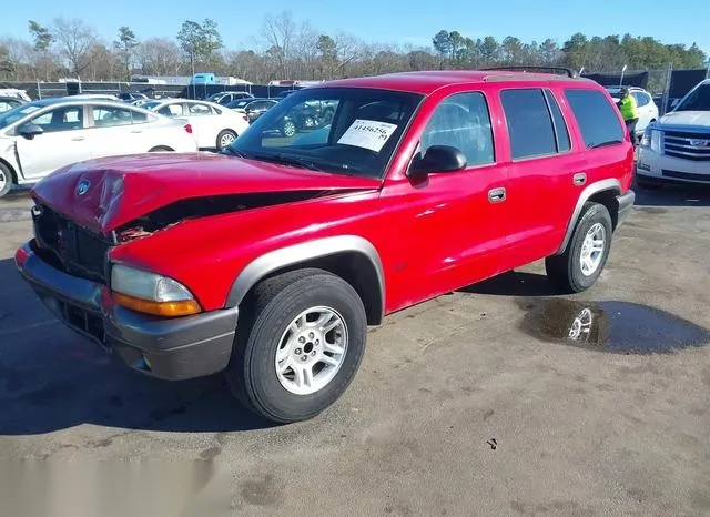 1B4HR38N42F133450 2002 2002 Dodge Durango- Sport 2