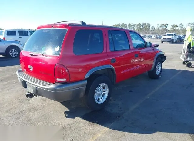 1B4HR38N42F133450 2002 2002 Dodge Durango- Sport 4