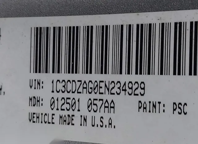 1C3CDZAG0EN234929 2014 2014 Dodge Avenger- SE 9