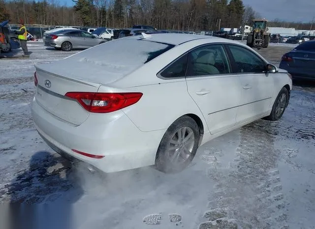 5NPE24AF5GH385997 2016 2016 Hyundai Sonata 4