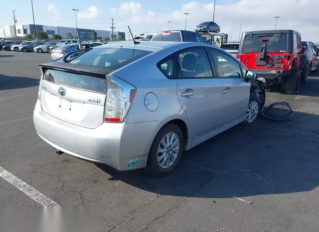 JTDKN3DP8C3014976 2012 2012 Toyota Prius- Plug-In Advanced 4