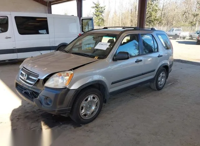 JHLRD68556C015103 2006 2006 Honda CR-V- LX 2