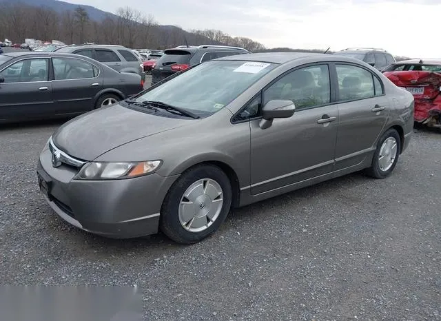 JHMFA36218S015557 2008 2008 Honda Civic- Hybrid 2