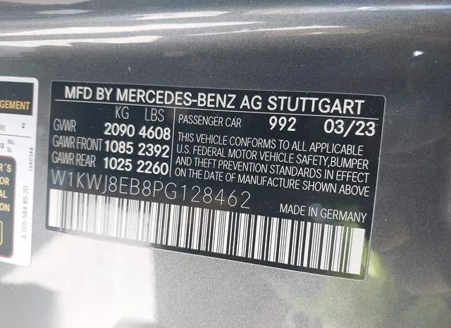 W1KWJ8EB8PG128462 2023 2023 Mercedes-Benz C 300- 4Matic 9