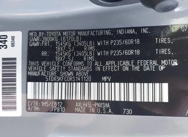 5TDXSKFC0RS141120 2024 2024 Toyota Sienna- Xse 9