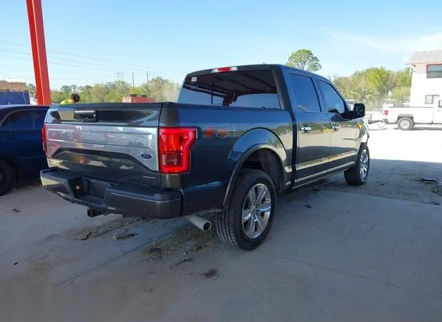 1FTEW1EF0GFB51323 2016 2016 Ford F-150- Platinum 4