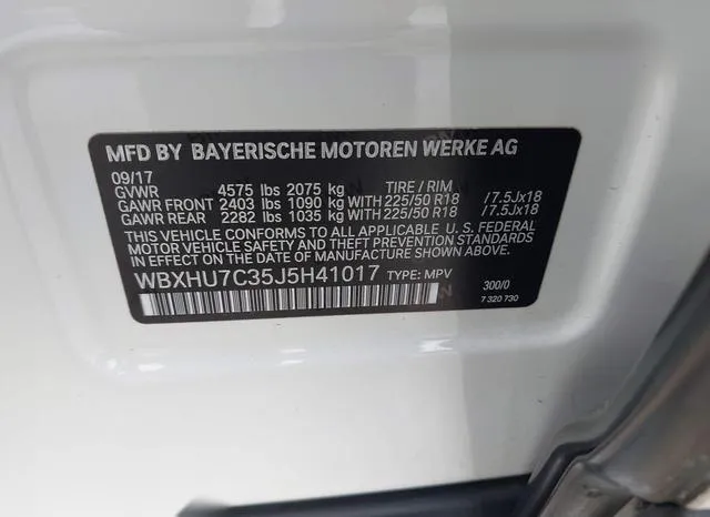 WBXHU7C35J5H41017 2018 2018 BMW X1- Sdrive28I 9