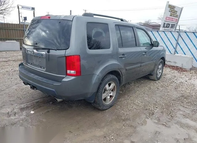 5FNYF48539B016491 2009 2009 Honda Pilot- Ex-L 4