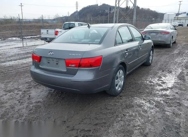 5NPET4AC6AH617968 2010 2010 Hyundai Sonata- Gls 4