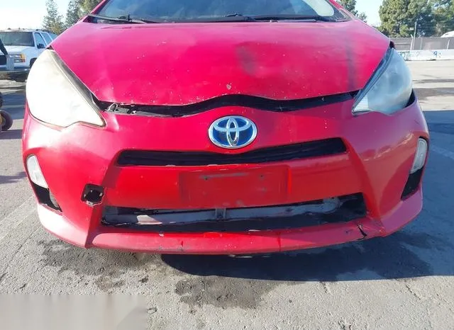 JTDKDTB37C1523990 2012 2012 Toyota Prius- C One 6