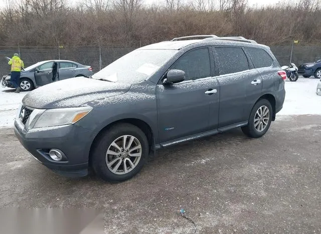 5N1CR2MN9EC648734 2014 2014 Nissan Pathfinder Hybrid- SV 2