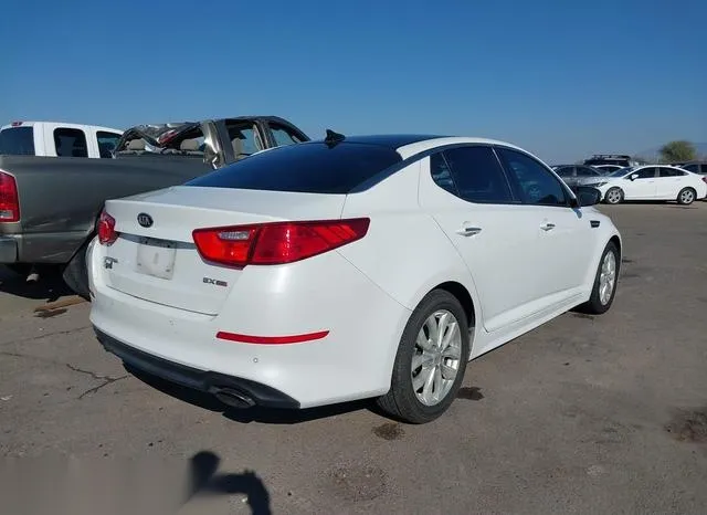 5XXGN4A7XFG421511 2015 2015 KIA Optima- EX 4