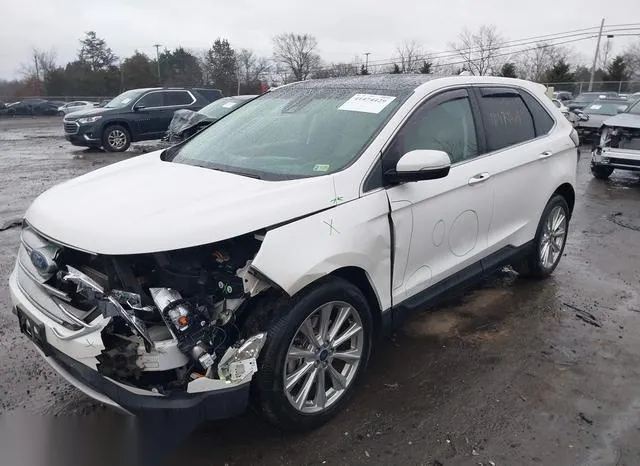 2FMPK4K80HBB55169 2017 2017 Ford Edge- Titanium 2