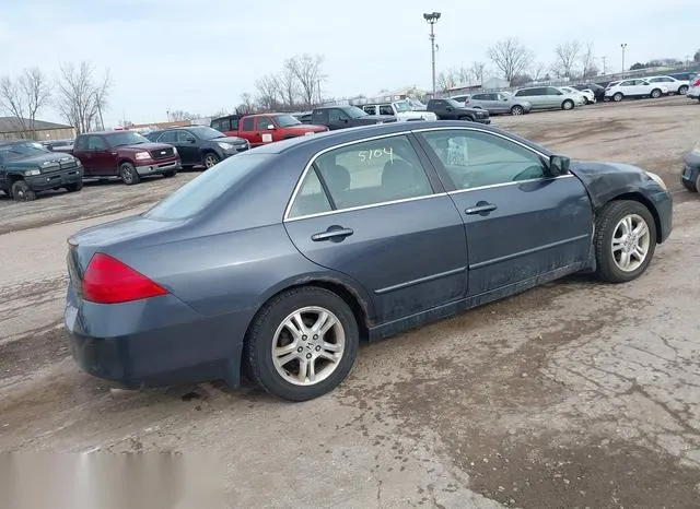 1HGCM56367A025135 2007 2007 Honda Accord- 2-4 SE 4