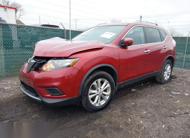 KNMAT2MV7GP630273 2016 2016 Nissan Rogue- SV 2