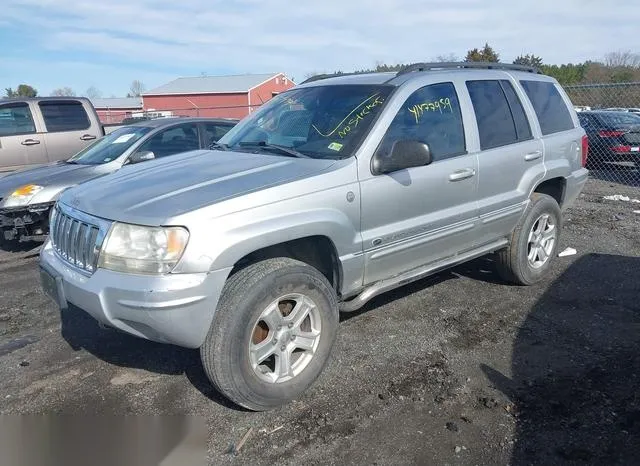 1J8GW68J34C297968 2004 2004 Jeep Grand Cherokee- Overland 2