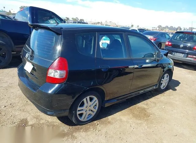 JHMGD386X7S013607 2007 2007 Honda Fit- Sport 4