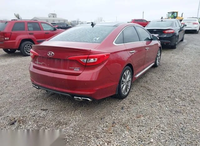 5NPE34AB2FH134251 2015 2015 Hyundai Sonata- Limited 2-0T 4