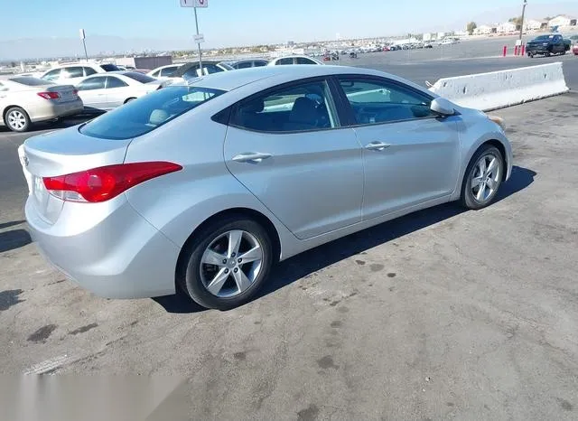 KMHDH4AE4CU191166 2012 2012 Hyundai Elantra- Gls -ulsan Plant- 4