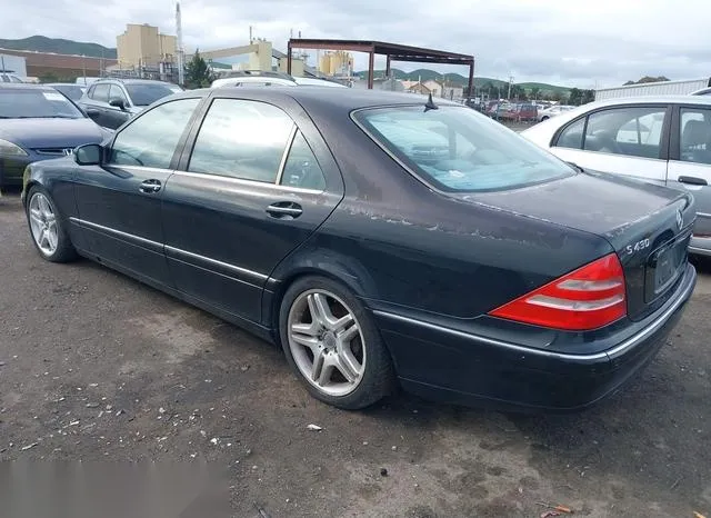 WDBNG70J1YA125323 2000 2000 Mercedes-Benz S 430 3