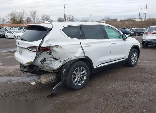 5NMS3CAD5KH009508 2019 2019 Hyundai Santa Fe- Sel 4