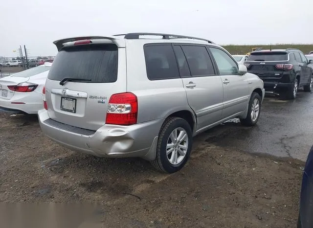 JTEDW21A070020189 2007 2007 Toyota Highlander- Hybrid V6 4