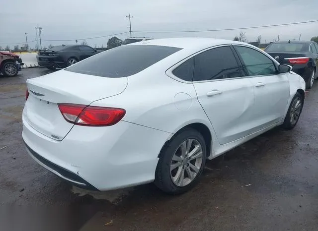 1C3CCCAB4FN688445 2015 2015 Chrysler 200- Limited 4