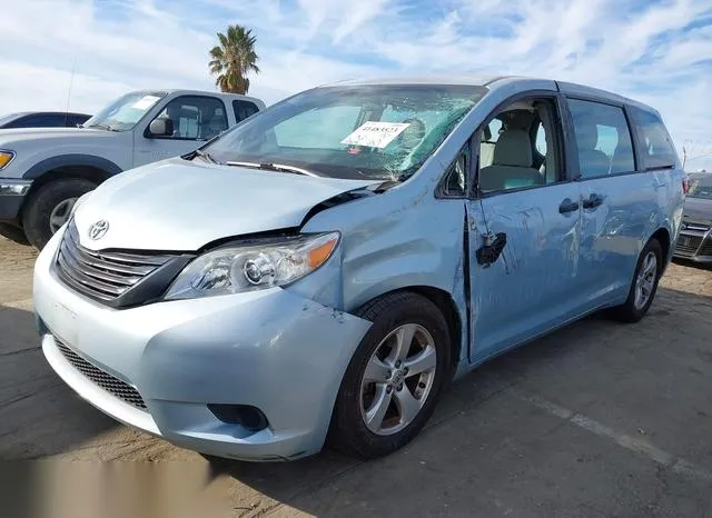 5TDZK3DC3GS707382 2016 2016 Toyota Sienna- L 7 Passenger 2