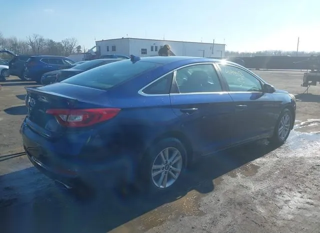 5NPE24AF8GH309772 2016 2016 Hyundai Sonata- SE 4