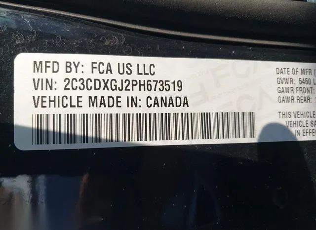 2C3CDXGJ2PH673519 2023 2023 Dodge Charger- Scat Pack 9