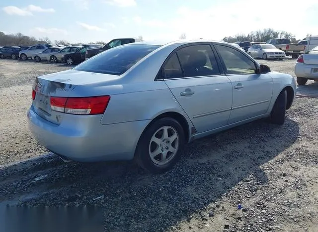 5NPEU46F26H093516 2006 2006 Hyundai Sonata- Gls V6/Lx V6 4