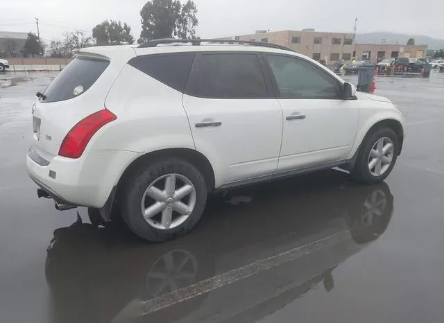 JN8AZ08T54W205958 2004 2004 Nissan Murano- SE 4