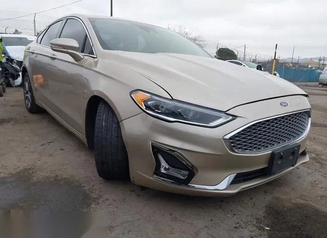 3FA6P0RU4KR200299 2019 2019 Ford Fusion- Hybrid Titanium 1