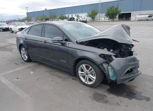 3FA6P0LU8JR195096 2018 2018 Ford Fusion- Hybrid SE 1